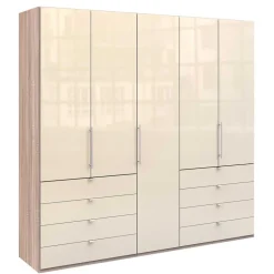 Wohnen Kombi-Schlafzimmerschrank in Cremefarben - Rativian