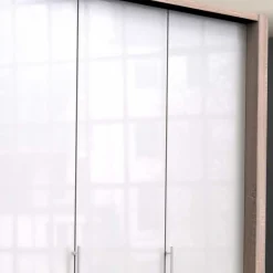 Wohnen Kombi-Schlafzimmerschrank mit 2 Türen und 8 Schubkästen - Bosays