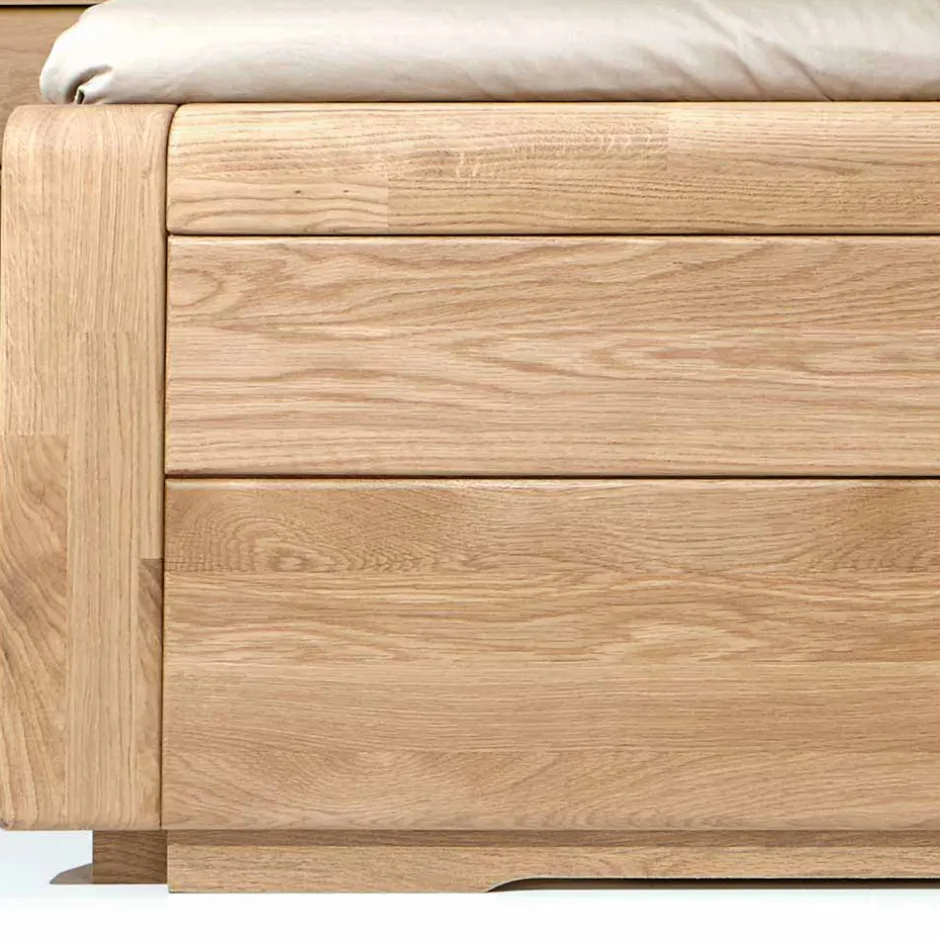 Wohnen Komfort Doppelbett Anglesia und Nachttisch Set (dreiteilig)