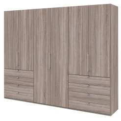 Wohnen Komfort Kleiderschrank mit acht Schubladen - Crenba