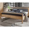 Wohnen Komfort-Einzelbett in 140x200 aus Wildeiche - Martinez