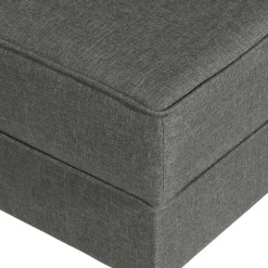 Komfortsessel in Hellgrau mit Buche - Nurcias^Wohnen Discount