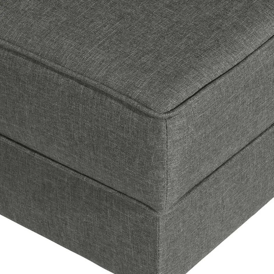 Komfortsessel in Hellgrau mit Buche - Nurcias^Wohnen Discount