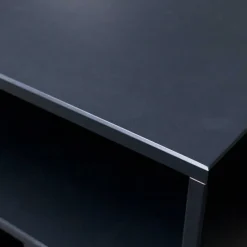 Wohnen Kommode - Plattenregal in Schwarz - Daan