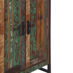 Wohnen Kommode Ensley in Schwarz Bunt