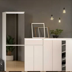 Wohnen Kommode für Schuhe in Weiß - Dany