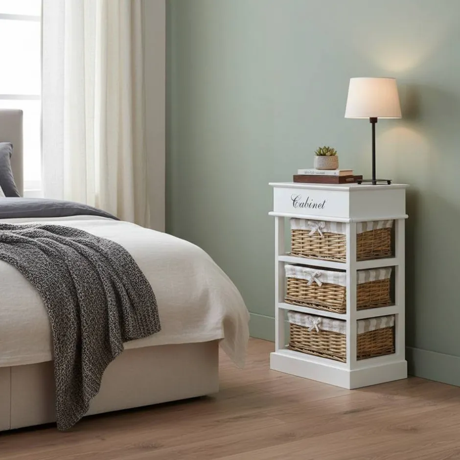 Wohnen Kommode Havanna mit 3 Körben