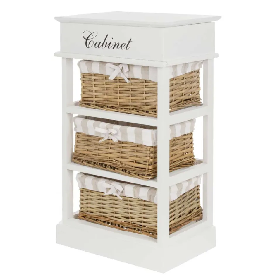 Wohnen Kommode Havanna mit 3 Körben