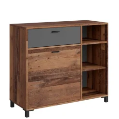 Kommode in Altholz Optik & Anthrazit - Bosco^Wohnen