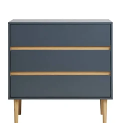 Wohnen Kommode in Dunkelgrau und Kiefer - Street