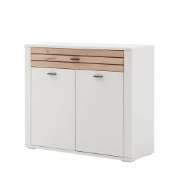 Kommode in Lichtgrau mit Wildeiche - Ballina^Wohnen Clearance