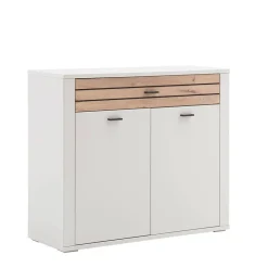 Kommode in Lichtgrau mit Wildeiche - Ballina^Wohnen Clearance