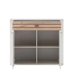 Kommode in Lichtgrau mit Wildeiche - Ballina^Wohnen Clearance