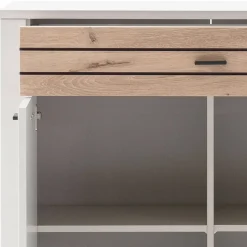 Kommode in Lichtgrau mit Wildeiche - Ballina^Wohnen Clearance