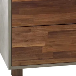 Kommode in Nussbaum und Beton Optik - Giolia^Wohnen Discount