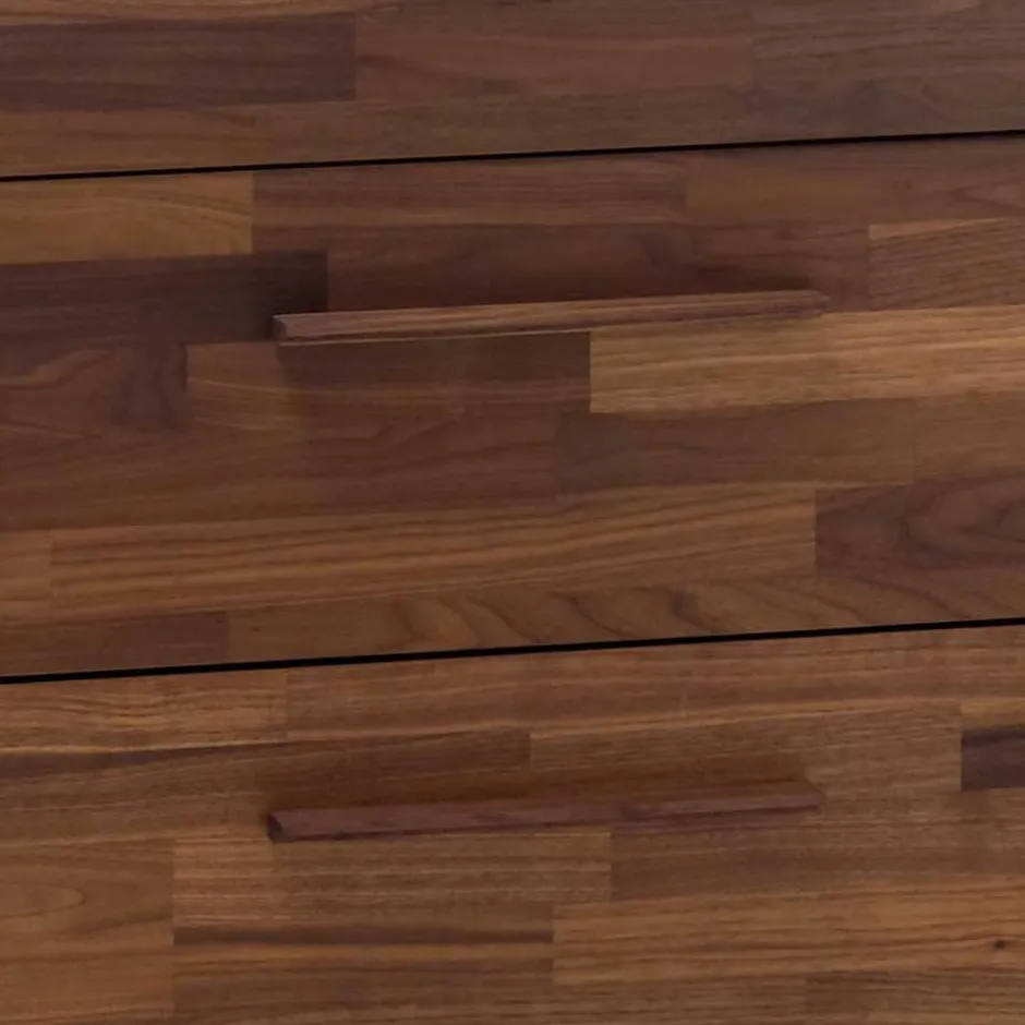 Kommode in Nussbaum und Beton Optik - Giolia^Wohnen Discount