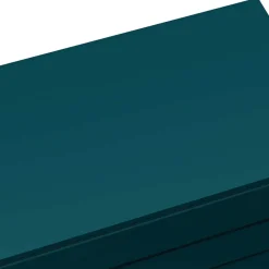 Wohnen Kommode in Petrol mit kurzen Hairpin Legs - Clamps