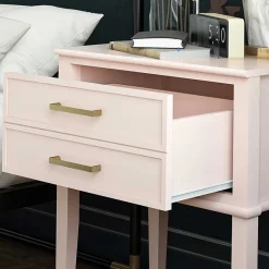 Wohnen Kommode in Rosa mit Gold - Bafata