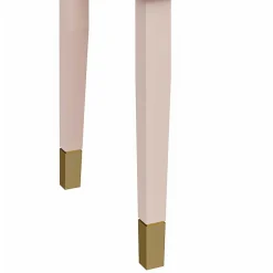 Wohnen Kommode in Rosa mit Gold - Bafata