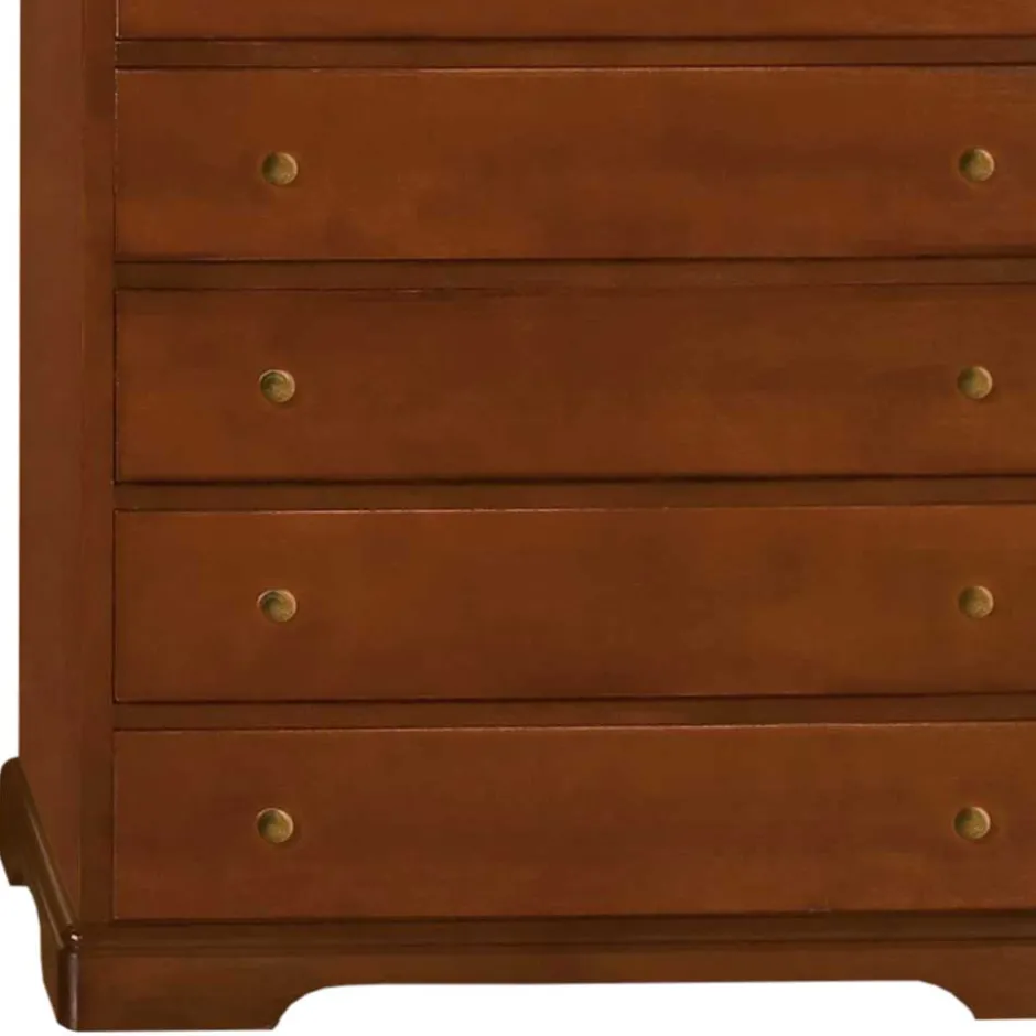 Wohnen Kommode mit acht Schubladen 85x123x45 cm - Lemerzi