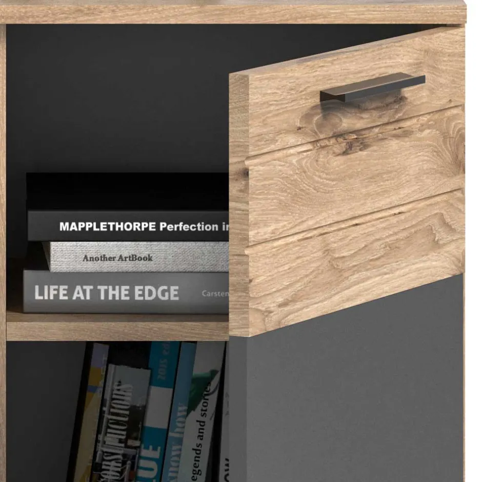 Wohnen Kommode mit Doppeltür 80x87x40 cm - Lucios