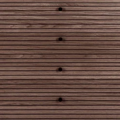 Kommode mit dunklem Furnier in Braun - Wega^Wohnen Discount