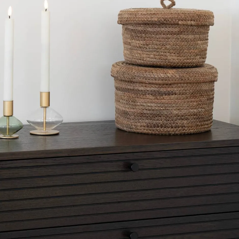 Kommode mit dunklem Furnier in Braun - Wega^Wohnen Discount