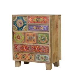 Kommode mit farbenfrohen Fronten - Edro^Wohnen