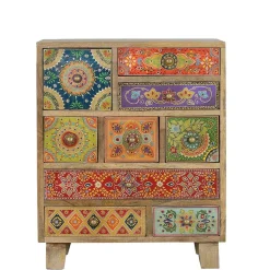 Kommode mit farbenfrohen Fronten - Edro^Wohnen