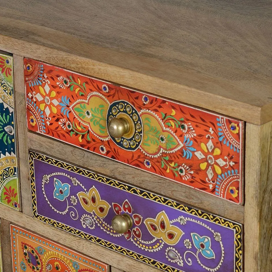 Kommode mit farbenfrohen Fronten - Edro^Wohnen