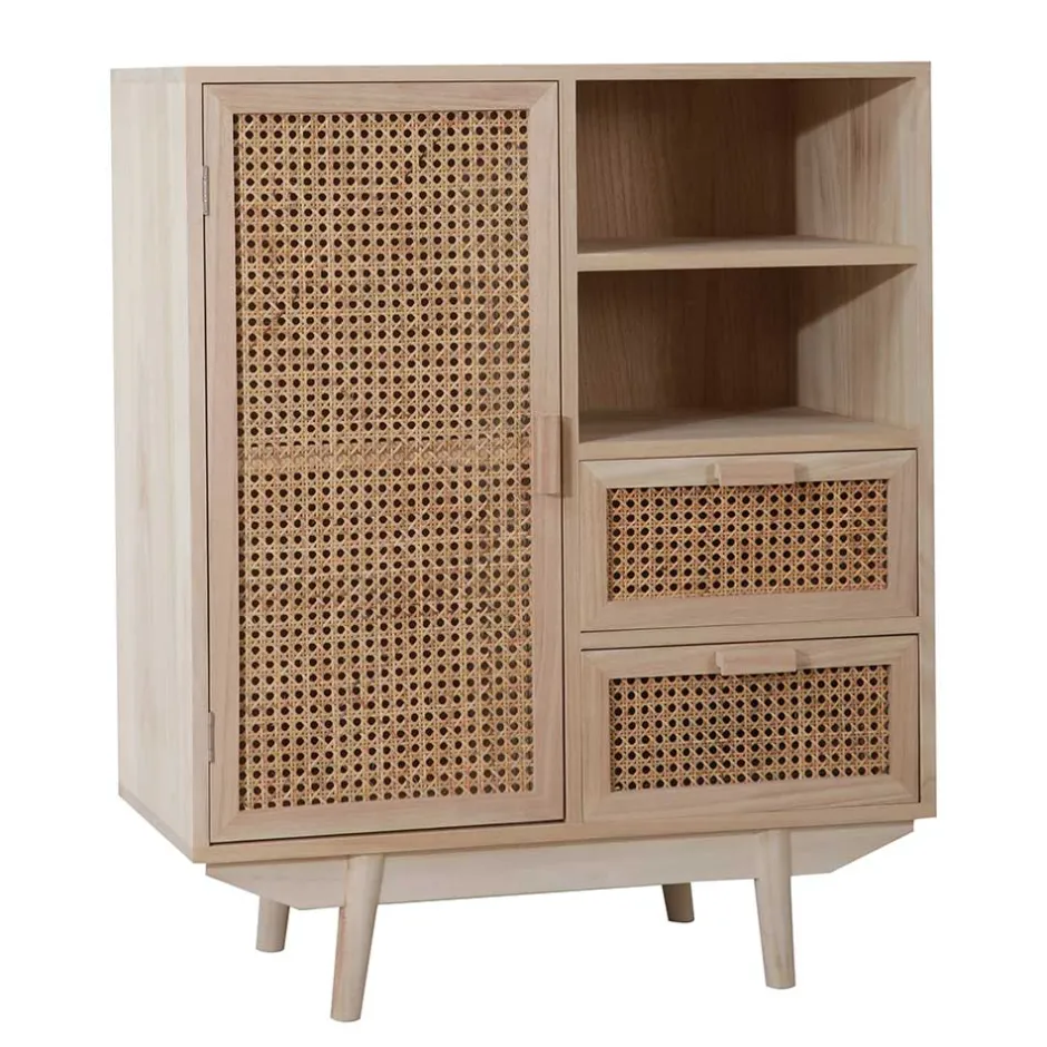 Kommode mit Füllungen aus Wiener Geflecht - Oncinasa^Wohnen New