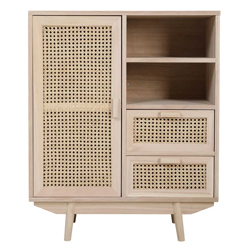 Kommode mit Füllungen aus Wiener Geflecht - Oncinasa^Wohnen New