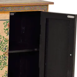 Kommode mit folkloristischen Blumen Motiven - Cacressa^Wohnen New