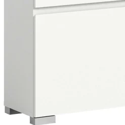 Wohnen Kommode mit Schublade und zwei Schuhklappen - Suad