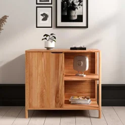 Kommode mit Tür und zwei offenen Fächern - Lana^Wohnen Best