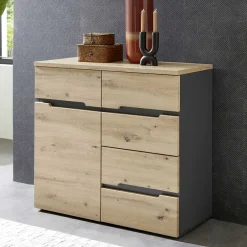 Kommode mit vier Schubladen & Tür - Kuetra I^Wohnen