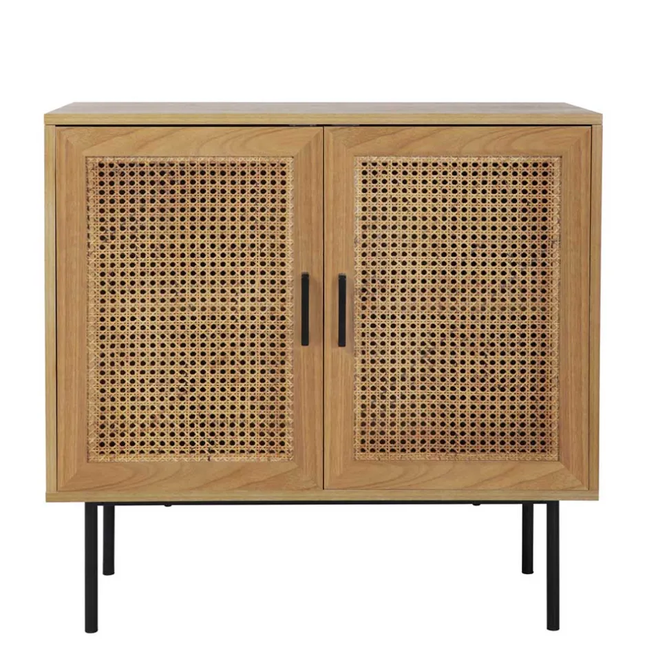Kommode mit Wiener Geflecht Türen - Esholda^Wohnen Online