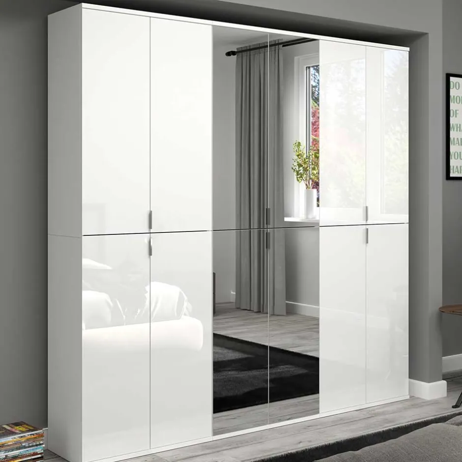 Wohnen Kompakte Schrank Kombi 12-türig - Ejulia (dreiteilig)