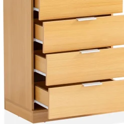 Wohnen Kompakte Standgarderobe mit Spiegel - Jannick