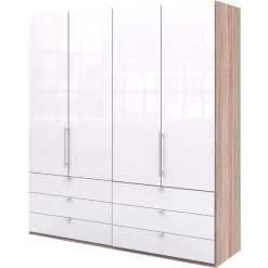 Kompakter Schlafzimmerschrank 200cm breit - Bosays^Wohnen New