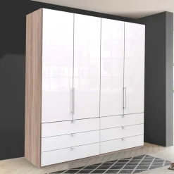Kompakter Schlafzimmerschrank 200cm breit - Bosays^Wohnen New