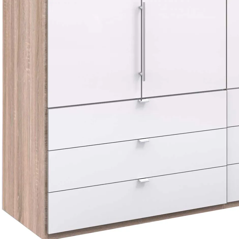 Kompakter Schlafzimmerschrank 200cm breit - Bosays^Wohnen New