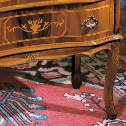 Kompakter Schreibsekretär in Nussbaum Agosto im Barockstil^Wohnen Sale