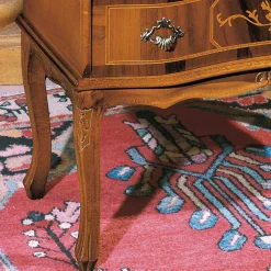 Kompakter Schreibsekretär in Nussbaum Agosto im Barockstil^Wohnen Sale