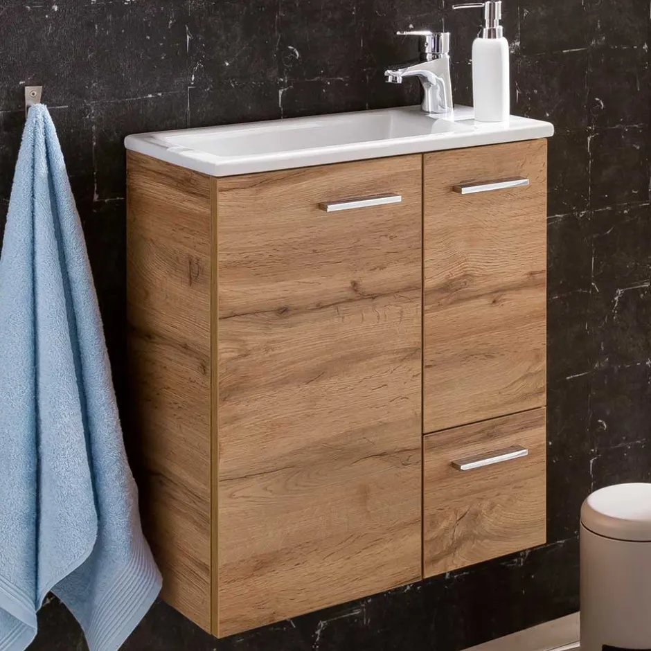 Wohnen Kompakter Waschtisch 50x60x25cm - Muviana I