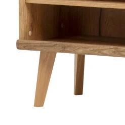 Wohnen Kompakt-Garderobe in Eiche Optik und Graugrün - Oliva