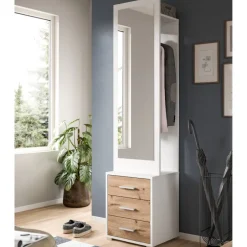 Kompaktgarderobe in Weiß mit Asteiche - Wakes^Wohnen Sale