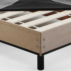 Komplett Bett für Dachschrägen in Schwarz - Vitablo^Wohnen Clearance