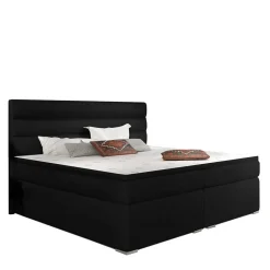 Komplett Polsterbett in Schwarzbraun - Prabhaa^Wohnen Clearance