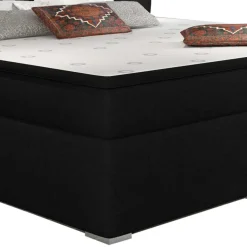 Komplett Polsterbett in Schwarzbraun - Prabhaa^Wohnen Clearance